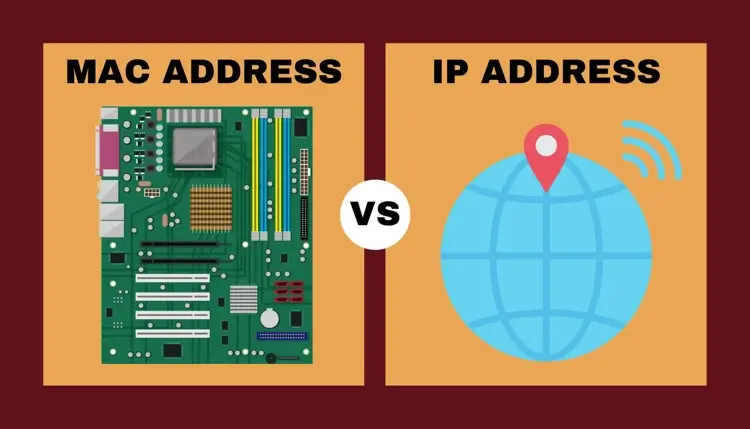 Comparing a MAC address vs an IP address
